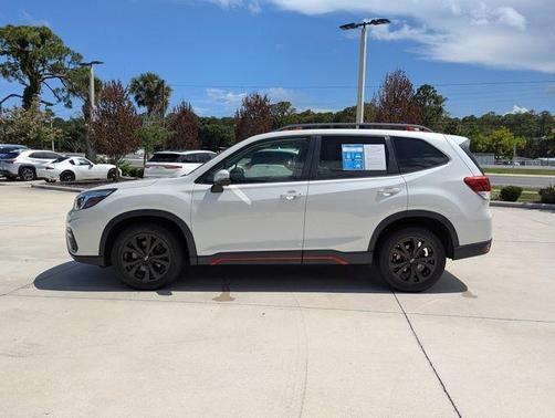 Crystal White Pearl 2019 Subaru Forester Sport