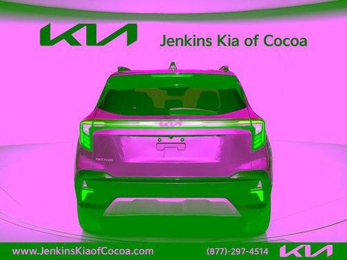 Blue 2026 Kia Seltos EX