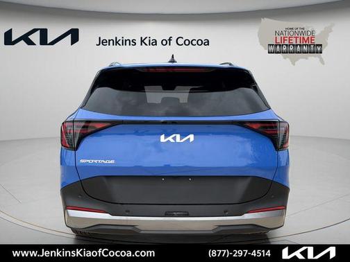 Blue 2026 Kia Sportage EX