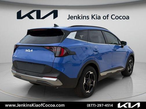 Blue 2026 Kia Sportage EX