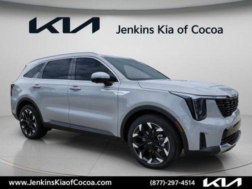 Wolf Gray 2026 Kia Sorento SX