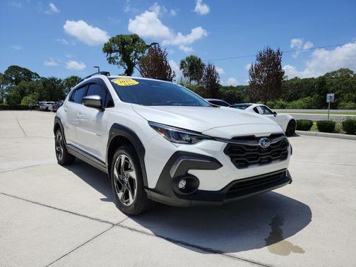 Crystal White Pearl 2025 Subaru Crosstrek Limited