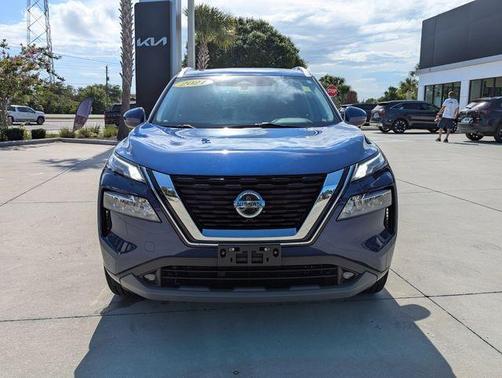 Caspian Blue 2021 Nissan Rogue SL