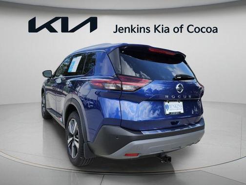 Caspian Blue 2021 Nissan Rogue SL