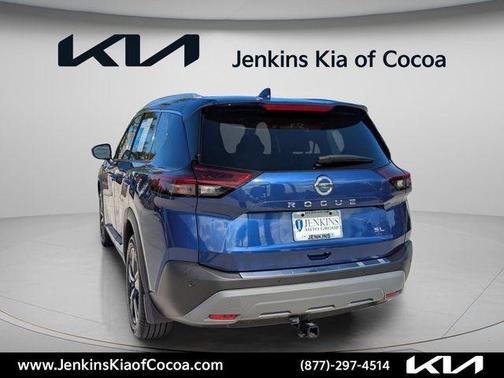 Caspian Blue 2021 Nissan Rogue SL