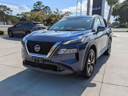 Caspian Blue 2021 Nissan Rogue SL