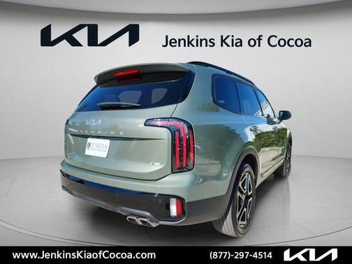 Green 2024 Kia Telluride EX X-Line