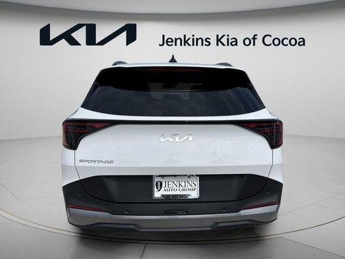 White 2026 Kia Sportage EX