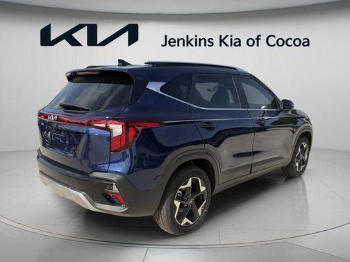 Ocean Blue 2026 Kia Seltos EX