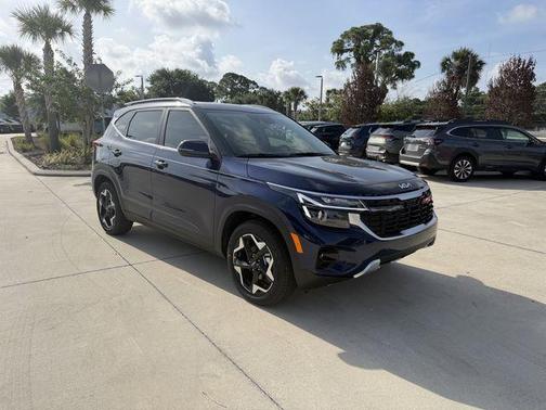 Ocean Blue 2026 Kia Seltos EX