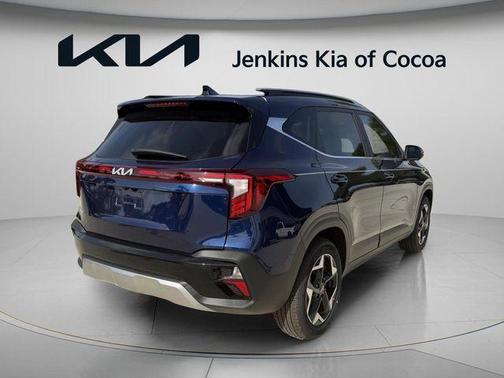 Ocean Blue 2026 Kia Seltos EX