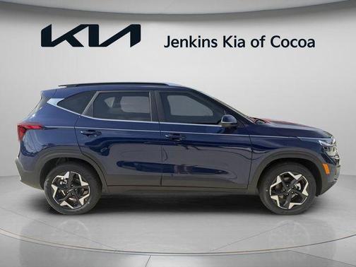 Ocean Blue 2026 Kia Seltos EX