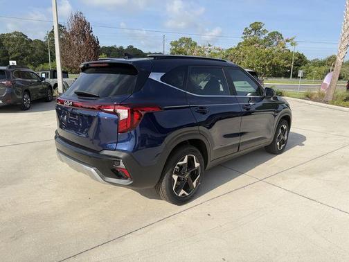 Ocean Blue 2026 Kia Seltos EX