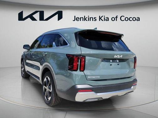 Green 2026 Kia Sorento Hybrid EX
