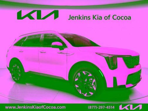 White 2026 Kia Sorento EX