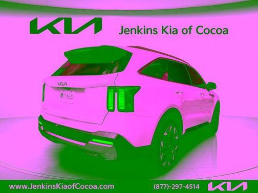 White 2026 Kia Sorento EX