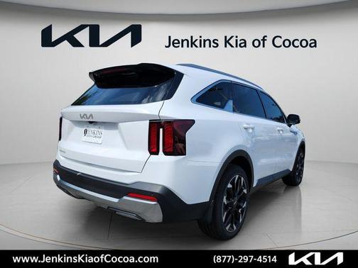 White 2026 Kia Sorento EX