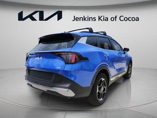 Blue 2026 Kia Sportage EX