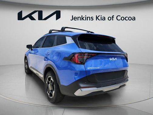 Blue 2026 Kia Sportage EX