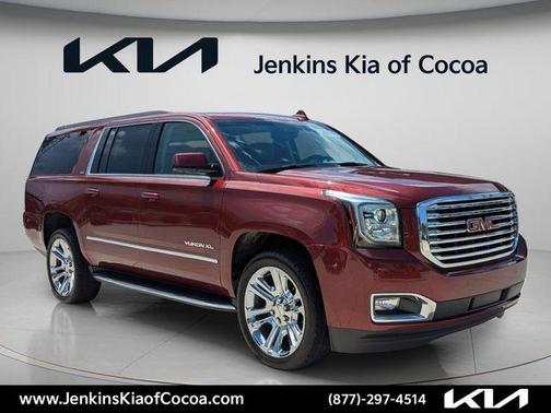 Crimson Red 2019 GMC Yukon XL SLT
