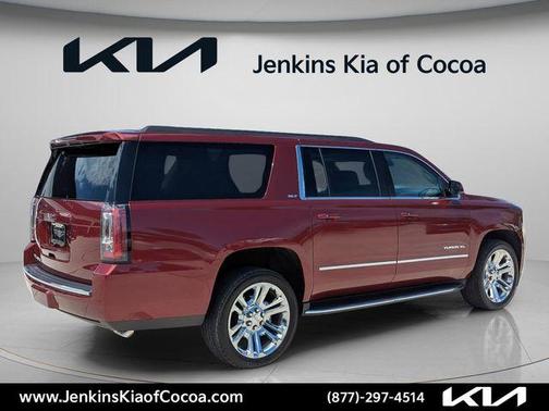 Crimson Red 2019 GMC Yukon XL SLT