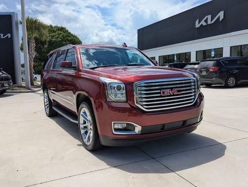 Crimson Red 2019 GMC Yukon XL SLT