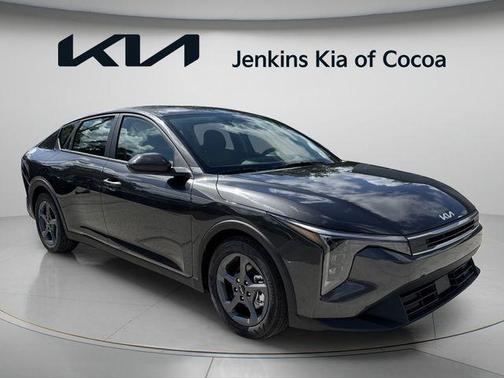 Gray 2026 Kia K4 LXS
