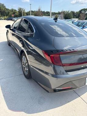 Gray 2021 Hyundai SONATA SEL