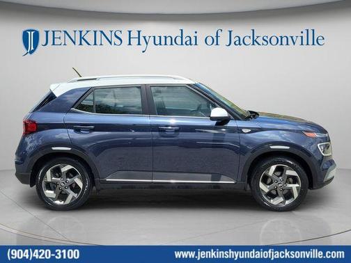 White 2023 Hyundai VENUE Limited