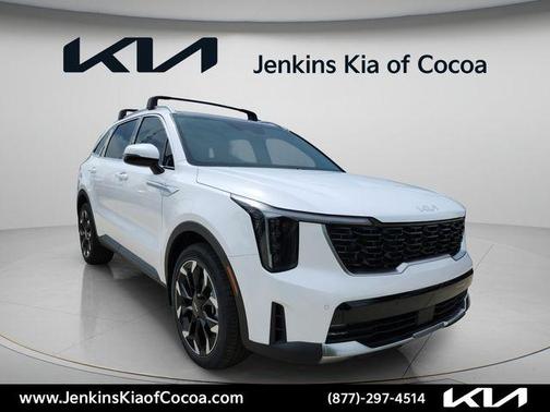 White Pearl 2026 Kia Sorento EX