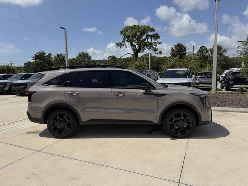 Brown 2026 Kia Sorento X-Line SX