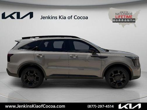 Brown 2026 Kia Sorento X-Line SX