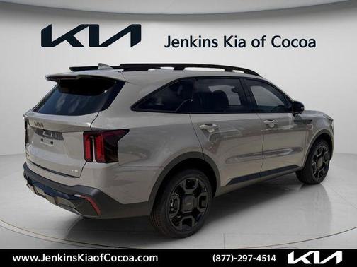 Brown 2026 Kia Sorento X-Line SX