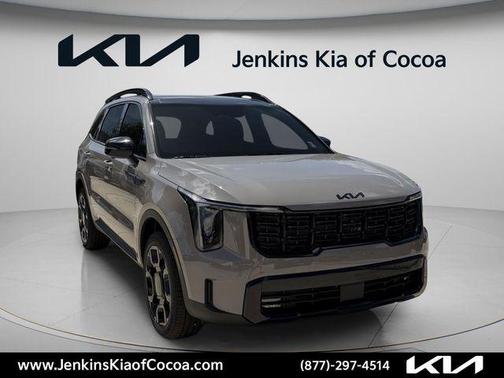 Brown 2026 Kia Sorento X-Line SX
