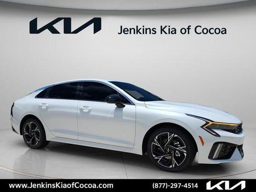 White Pearl 2026 Kia K5 GT-Line