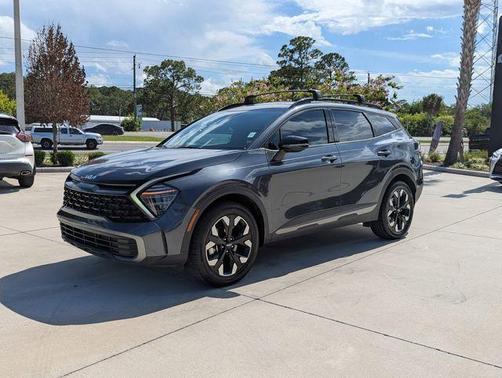 Gray 2024 Kia Sportage X-Line