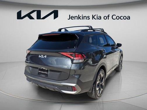 Gray 2024 Kia Sportage X-Line