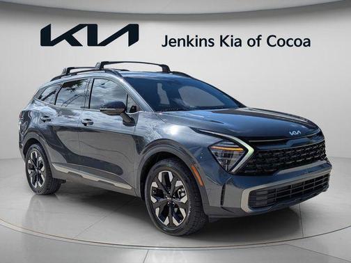 Gray 2024 Kia Sportage X-Line