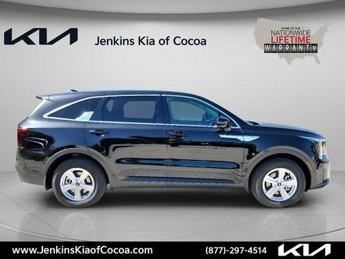Ebony Black 2026 Kia Sorento LX
