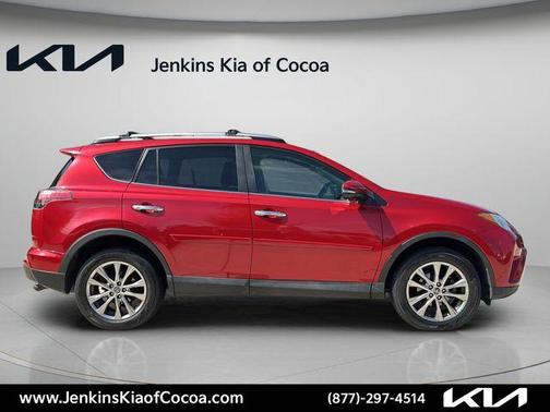 Barcelona Red Metallic 2017 Toyota RAV4 Limited