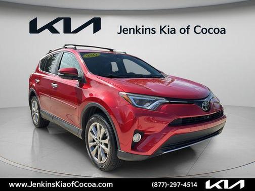 Barcelona Red Metallic 2017 Toyota RAV4 Limited