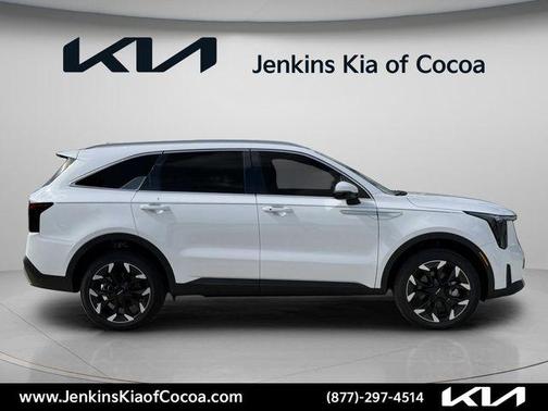 White Pearl 2026 Kia Sorento EX