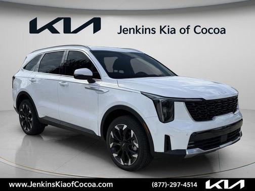 White Pearl 2026 Kia Sorento EX