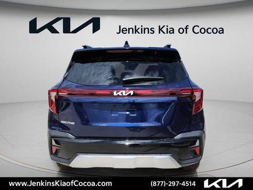 Ocean Blue 2026 Kia Seltos EX