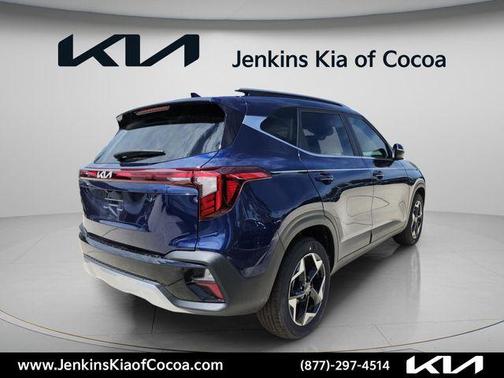 Ocean Blue 2026 Kia Seltos EX