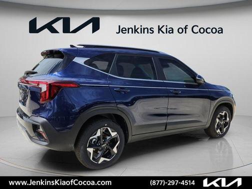 Ocean Blue 2026 Kia Seltos EX