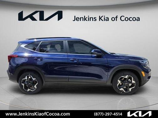 Ocean Blue 2026 Kia Seltos EX