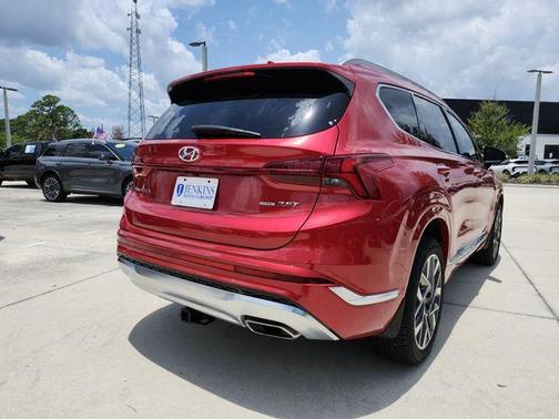 Calypso Red 2021 Hyundai SANTA FE Calligraphy