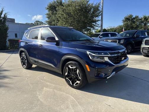 Ocean Blue 2024 Kia Seltos SX