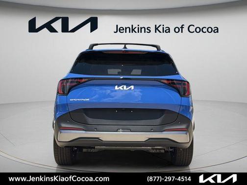 Blue 2026 Kia Sportage EX